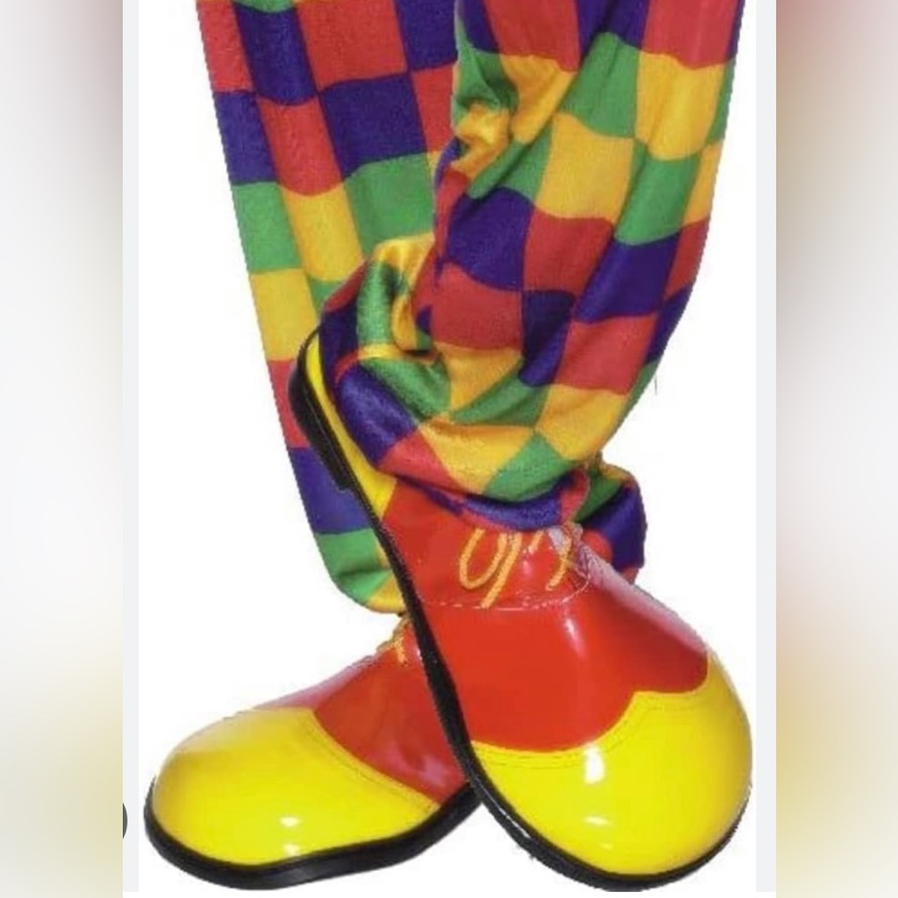 Oversized clown shoes